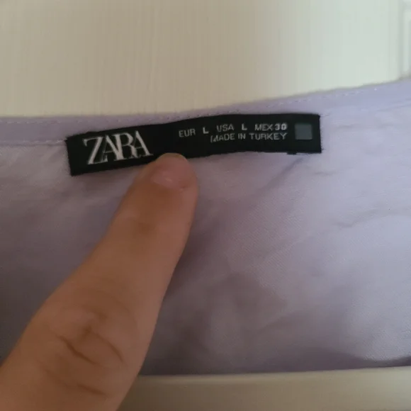 Zara long sleeve cropped top - Picture 5 of 6